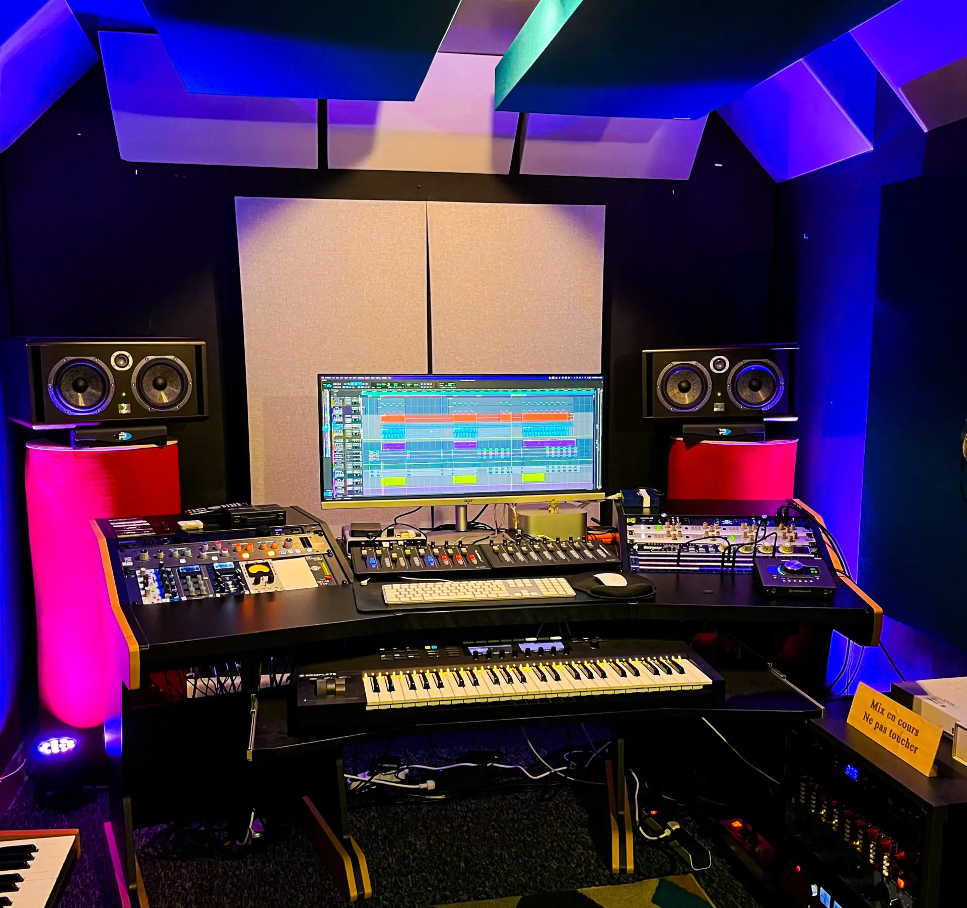 studio d'enregistrement à rouen